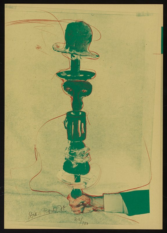 Untitled from Two Times Five Bats, Dieter Roth, 1978