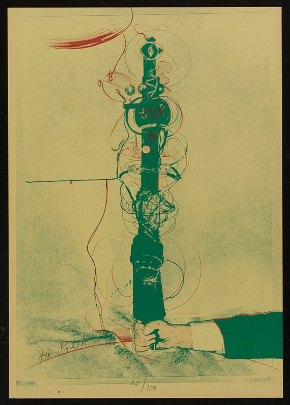 Untitled from Two Times Five Bats, Dieter Roth, 1978