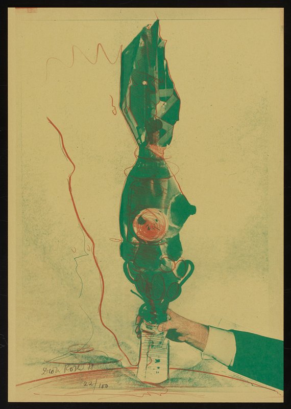 Untitled from Two Times Five Bats, Dieter Roth, 1978