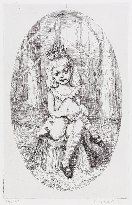 Girl with Crown, Stuart Mead, 2001