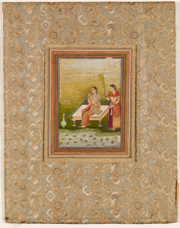 Court Lady with Attendant, 1720–30