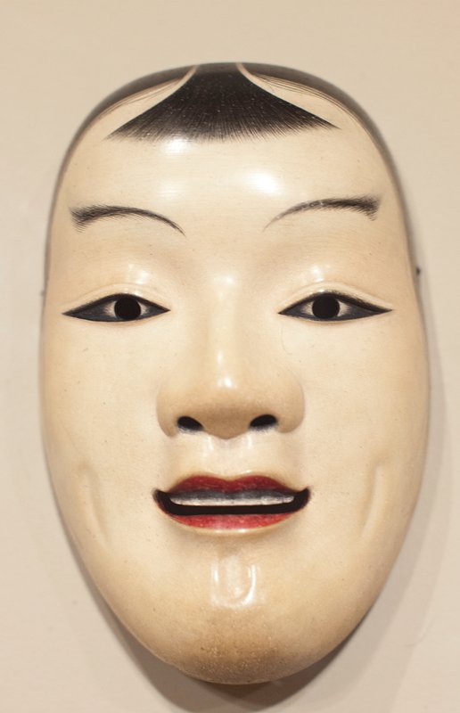Noh Mask of Kasshiki, Yamaguchi Bidou, 2004