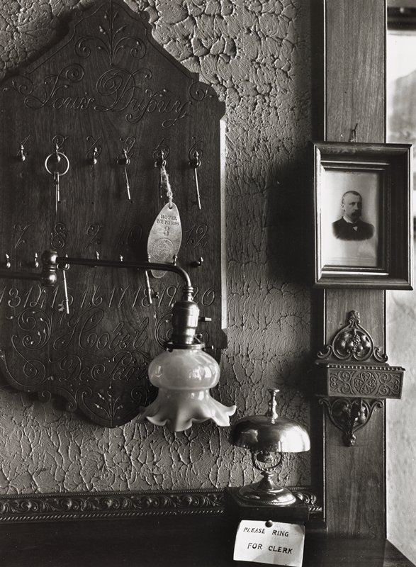 Hotel de Paris, interior, Georgetown, Colorado, Arthur Rothstein, 1939 (printed 1981)