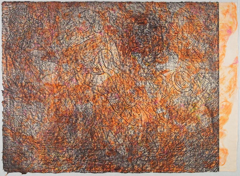 Untitled from The Sex Prayers, Joseph Nechvatal, 1985