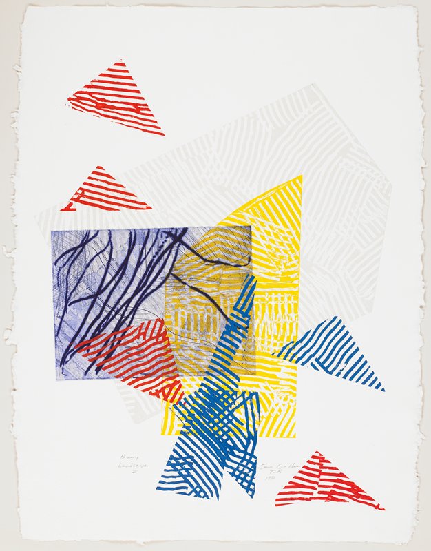 Buoy Landscape II, Sam Gilliam, 1982