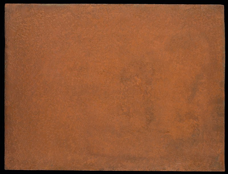 Intaglio printing plate for Coffee Thyme series, Sam Gilliam, 1980