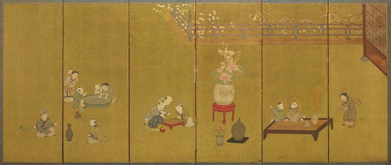 Chinese Children at Play, 19th century