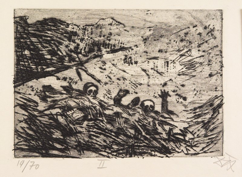 Verschüttete (Januar 1916, Champagne) (Buried Alive [January