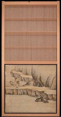 Summer [center right from the set Rice Farming in the Four Seasons], Attributed to Kano Sanraku, 1620s