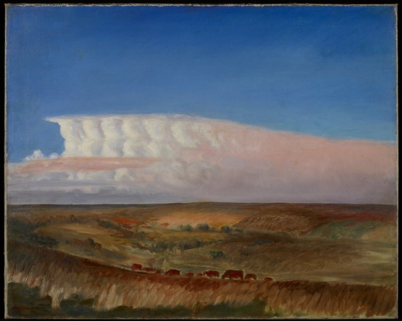 The Cloud, John Steuart Curry, c. 1930