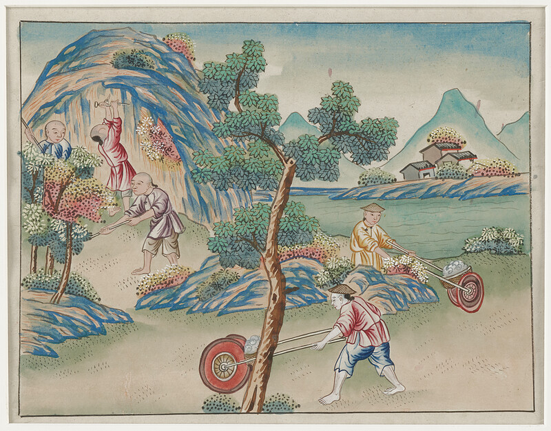 Excavating the Clay, 19th century