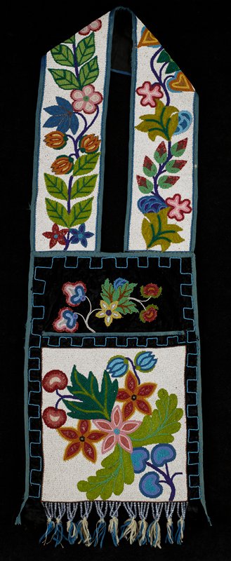 Bandolier Bag by Anishinaabe (Ojibwe) artist