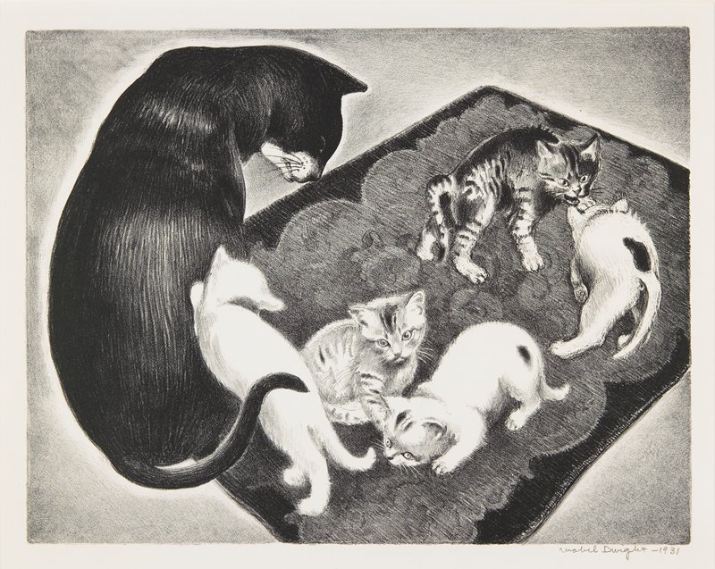 Kittens, Mabel Dwight, 1931
