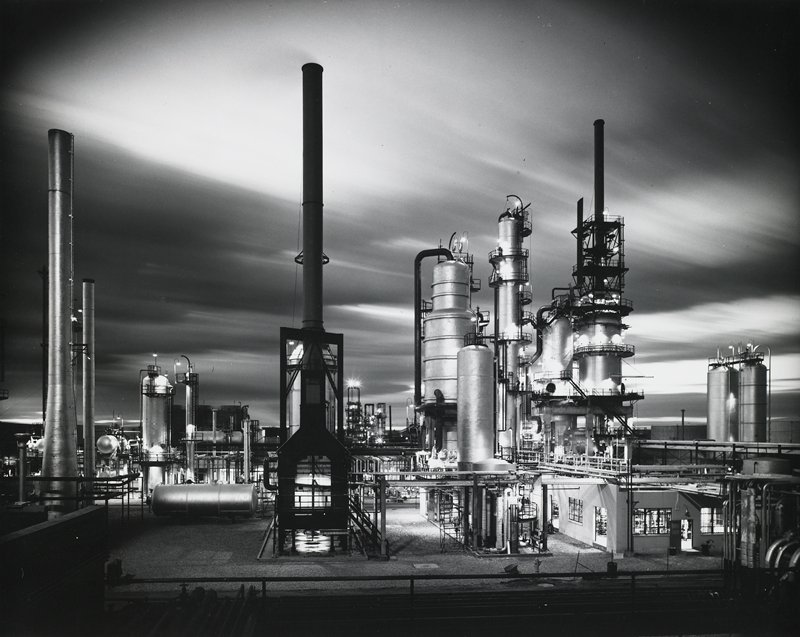 Refinery, MacMurry Oil, Tyler, Texas, William R. Terrell, c. 1949