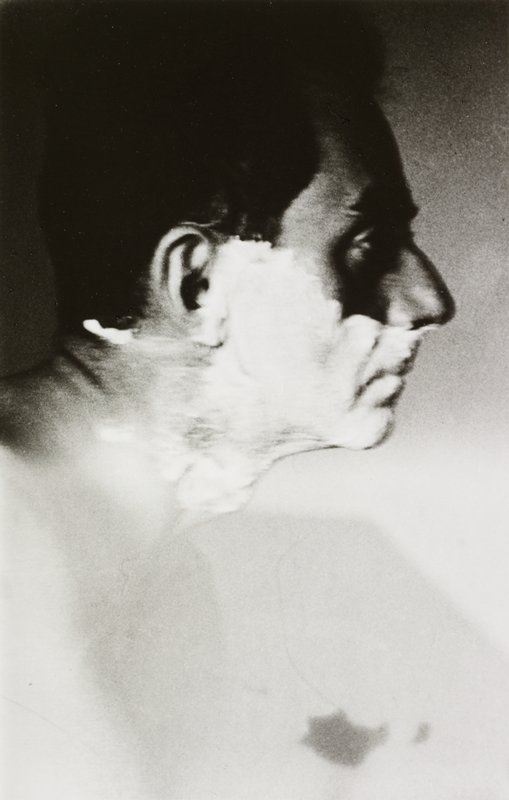 Man Ray Shaving, Lee Miller, 1936