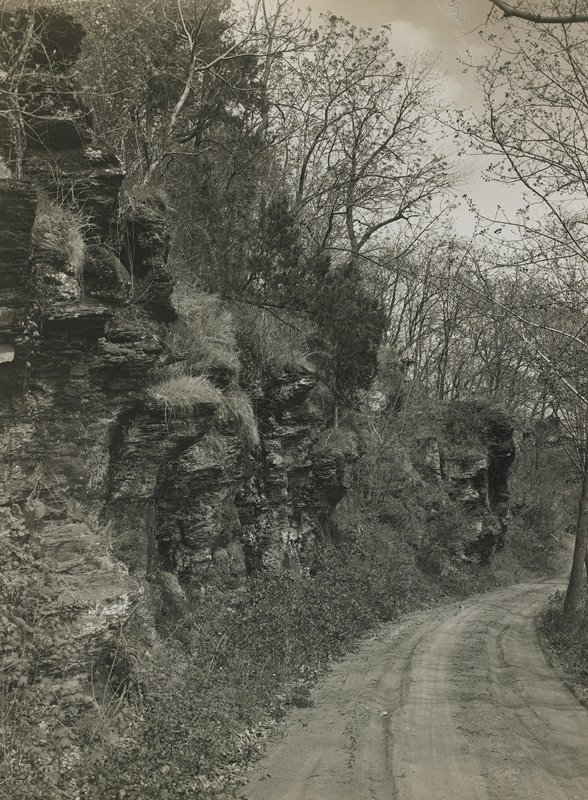 The Road Along Deep River, Bucks County, Pennsylvania, James Bartlett Rich, 20th century