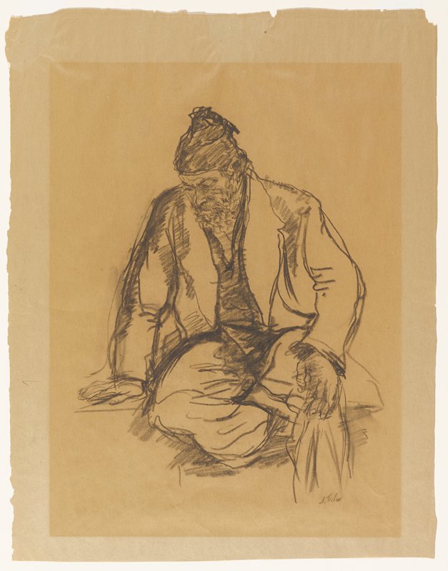 Portrait of a Man, Anna Ticho, 20th century