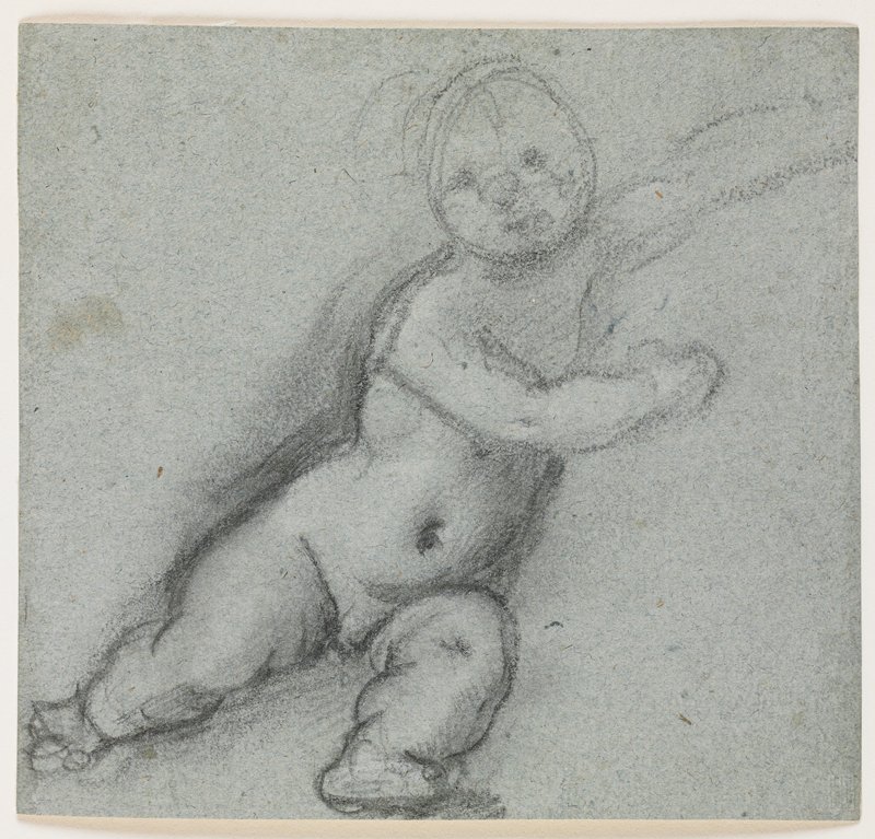 Putto, Attributed to Federico Barocci, 1561–63