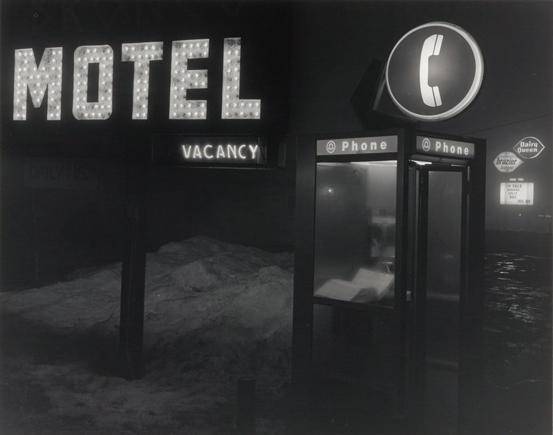 Bronco Motel, Brooklyn Park, Minnesota, Will M. Agar, 1983 (printed late 1980s)