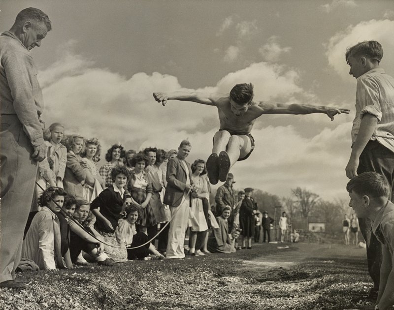 Broad Jump, Martin Bovey Jr., 1944