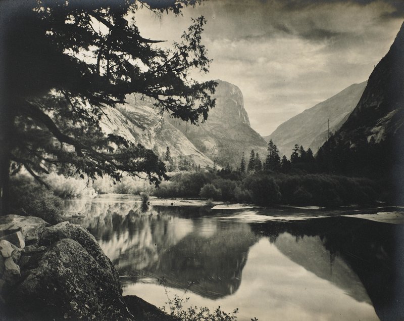Mirror Lake, Yosemite Valley, California, Willard E. Worden, c. 1910