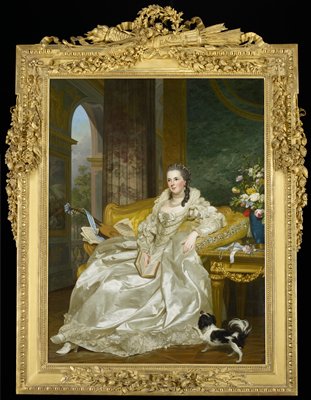 The Comtesse d'Egmont Pignatelli in Spanish Costume, Александр Рослин, 1763