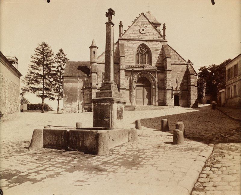 Church, Longjumeau, France, Эжен Атже, ок. 1921