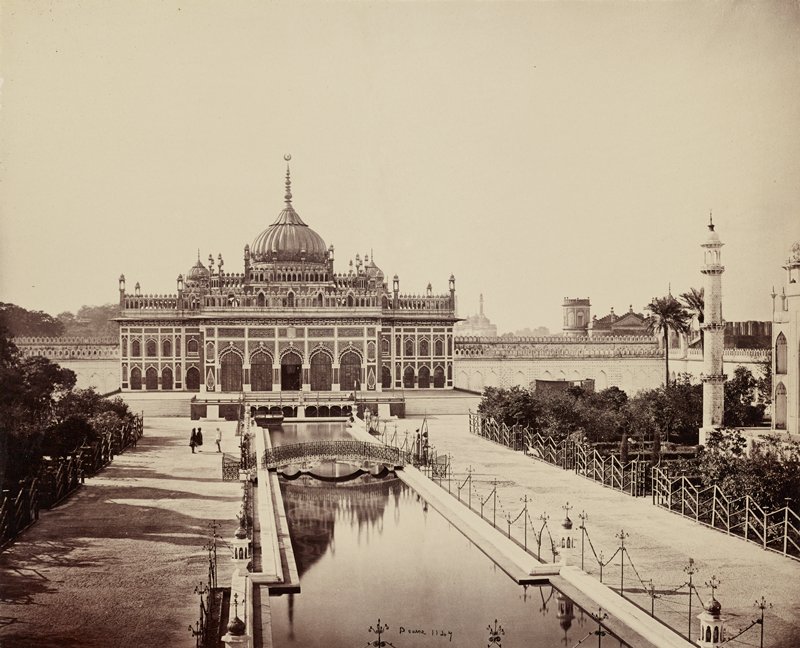 Great Imambara, Lucknow, India, Samuel Bourne, c. 1865