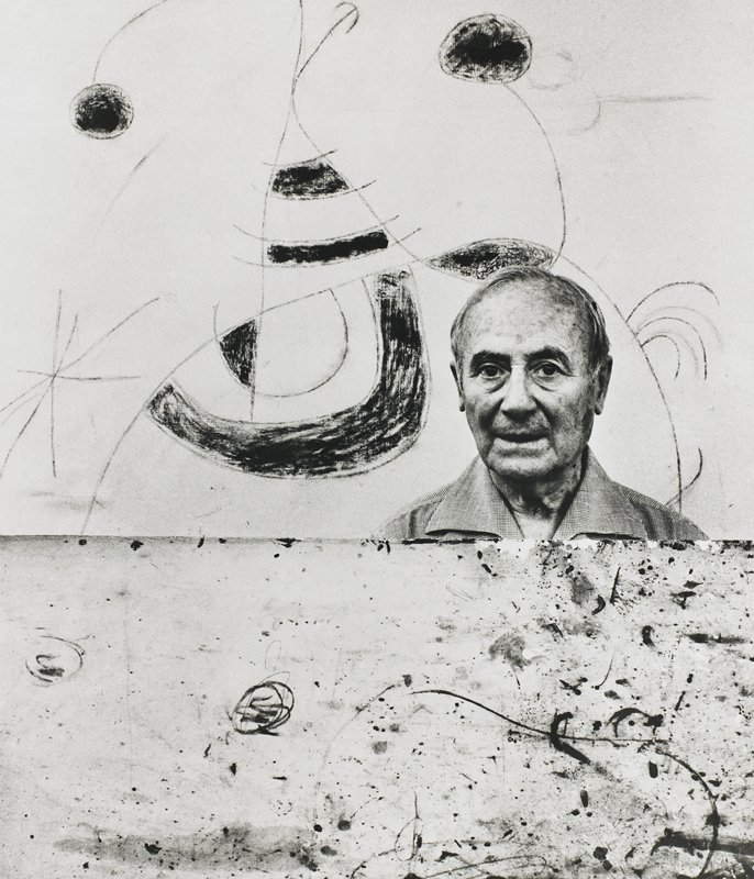 Joan Miró, Bill Brandt, 1968