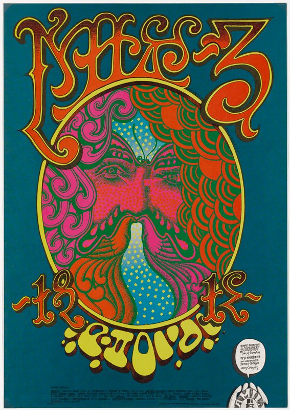 Chaotic License, Chuck Berry, The Sons of Champlin, November 17-18, 1601 West Evans Street, Denver, Rick Griffin, 1967