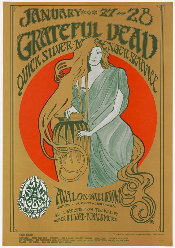 The Grateful Dead, Quicksilver Messenger Service, January 27-28