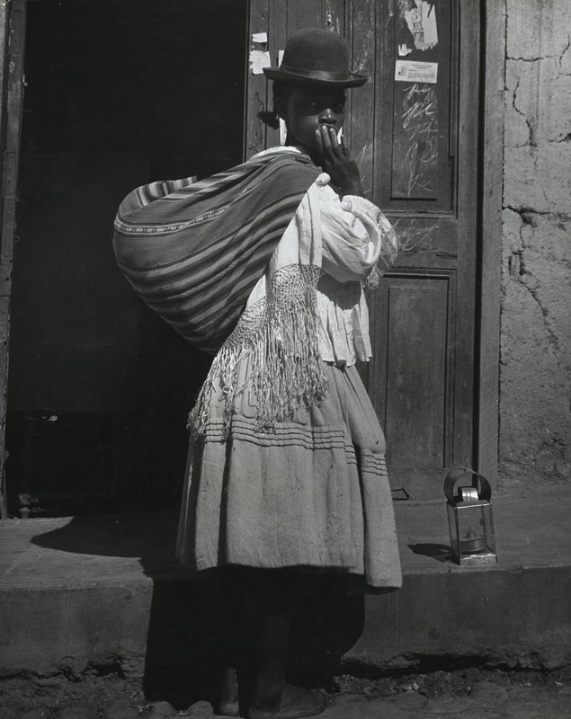 Campesina, Chulumani, Bolivia, Esther Glaser Parada, 1964–66
