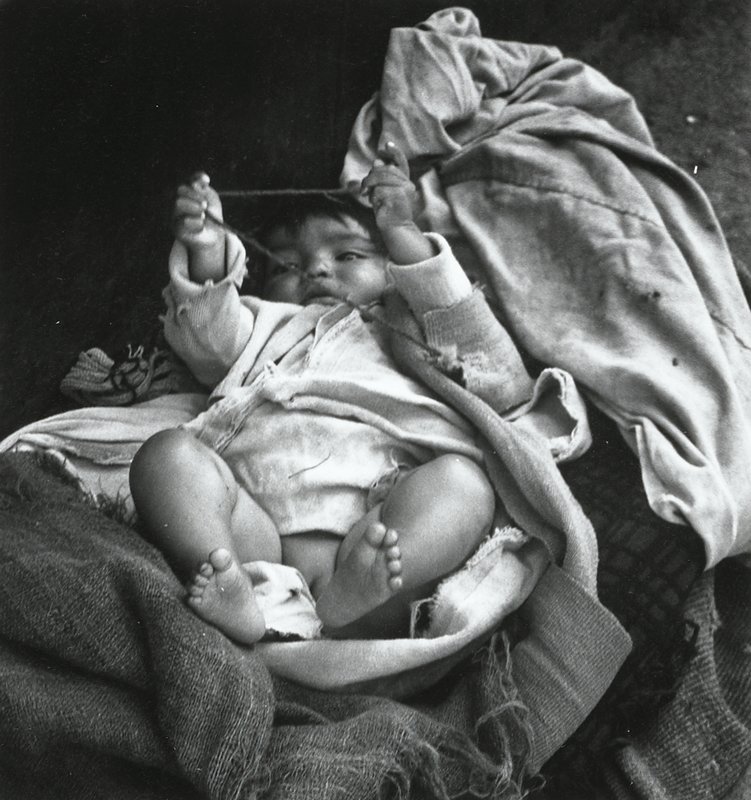 Baby--Corner of the Market, Sucre, Bolivia, Esther Glaser Parada, 1964–66