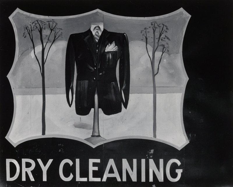 Roadside Sign, Louisiana, Walker Evans, 1936 (printed 1971)