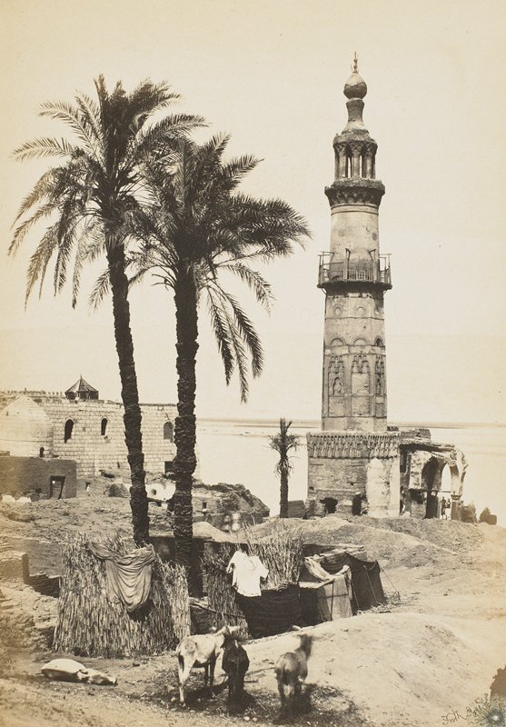 View at Girgeh, Francis Frith, 1857