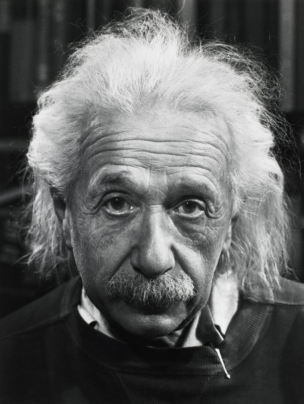 Albert Einstein, Philippe Halsman, 1947