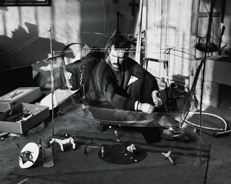 Alexander Calder, Paris, André Kertész, 1929