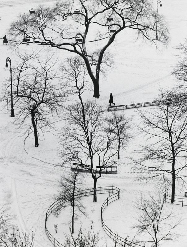 Washington Square, New York, André Kertész, 1954