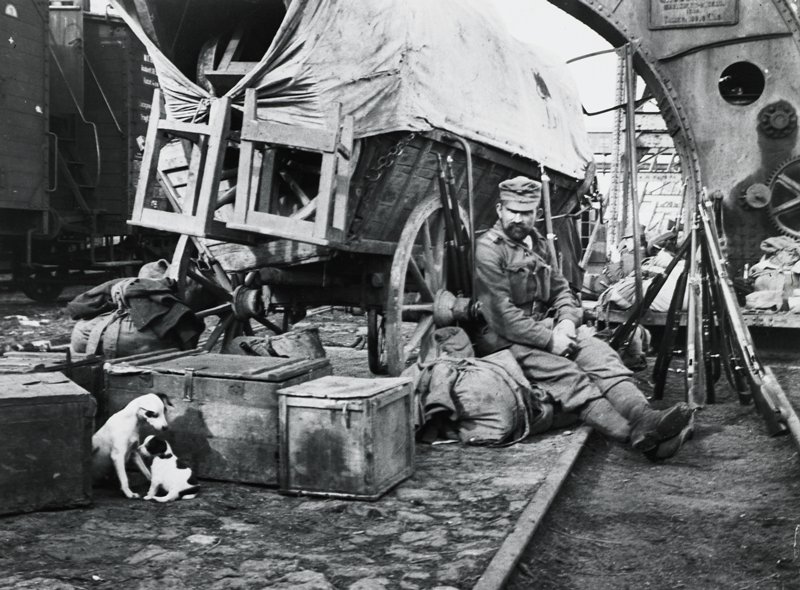 Transport, Braila, Romania, André Kertész, 1918