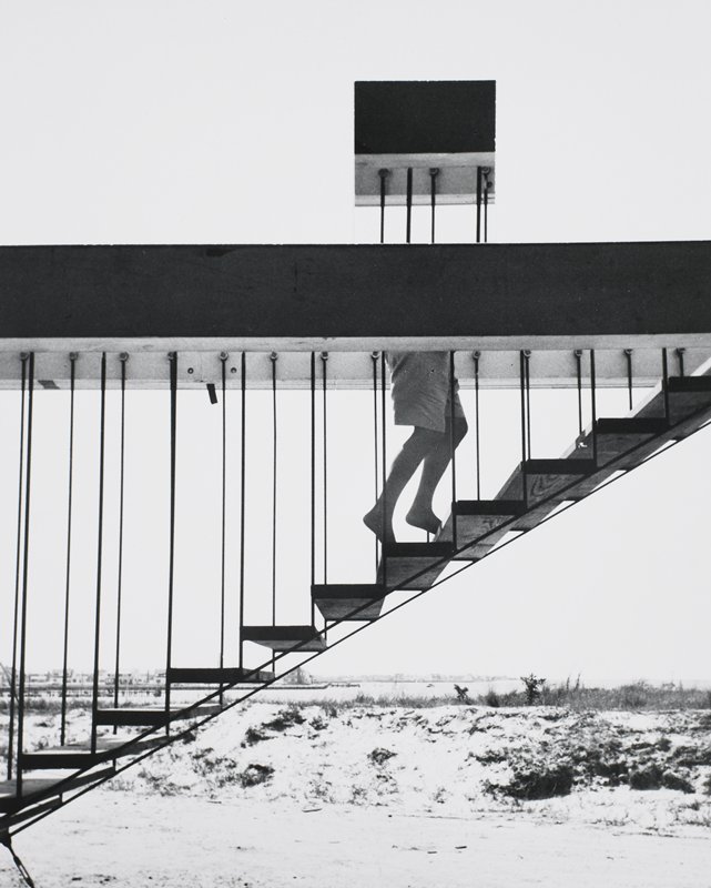 Disappearing Act, New York, André Kertész, 1955
