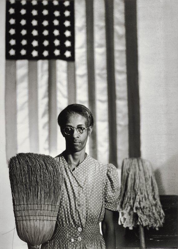 American Gothic, Washington, D.C., Gordon Parks, 1942