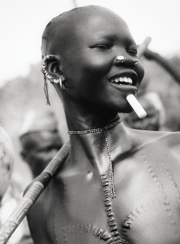 Nuba Girl of Kordofan, Africa, George Rodger, 1949