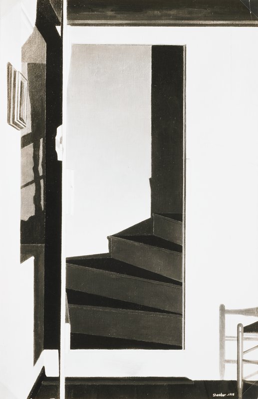 The Upstairs, Charles Sheeler, 1938