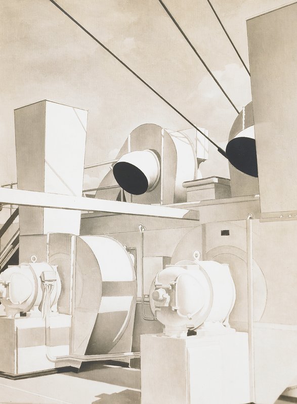 Upper Deck, Charles Sheeler | Mia