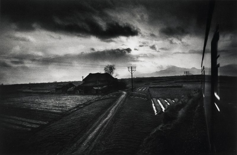Japanese Landscape from Train, W. Eugene Smith, c. 1961