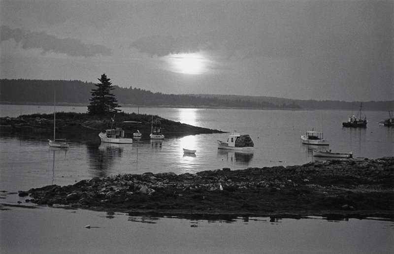 Port Clyde at Sunset, Maine, George A. Tice, 1971 (printed 1987)
