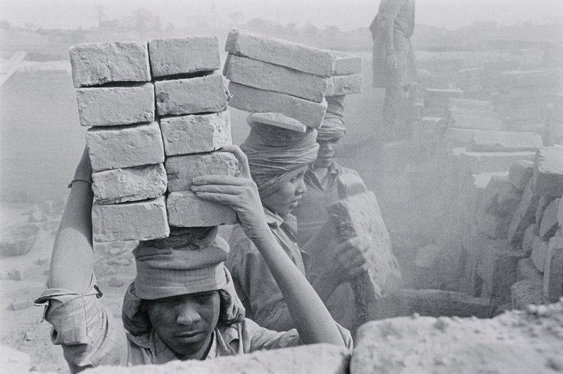 Brick Workers, Nepal, David Parker, 1993
