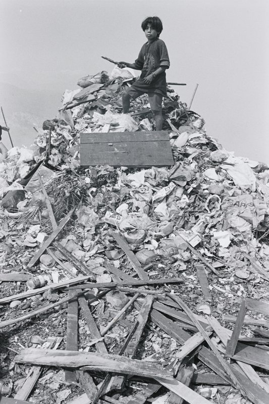 Garbage Picker, Mexico, David Parker, 1996