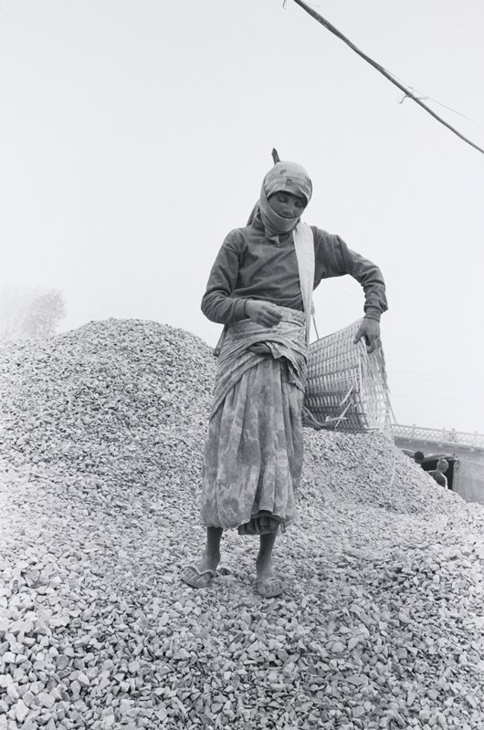 Quarry Worker, Nepal, David Parker, 1993