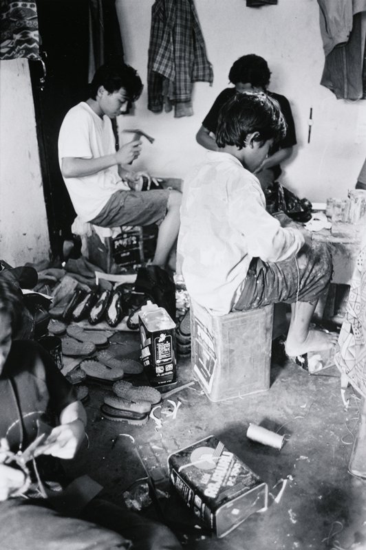 Shoe Workers, Indonesia, David Parker, 1995